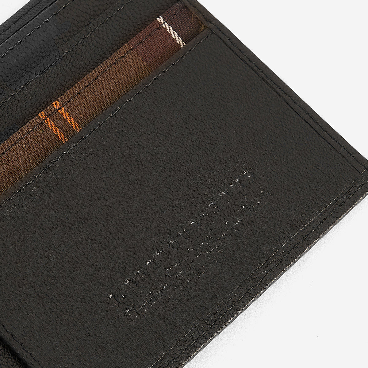 Leather/Tartan Wallet & Card Holder Gift Set
