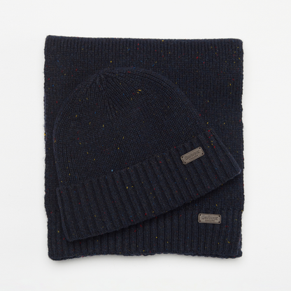Carlton Fleck Beanie & Scarf Gift Set