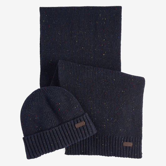 Carlton Fleck Beanie & Scarf Gift Set