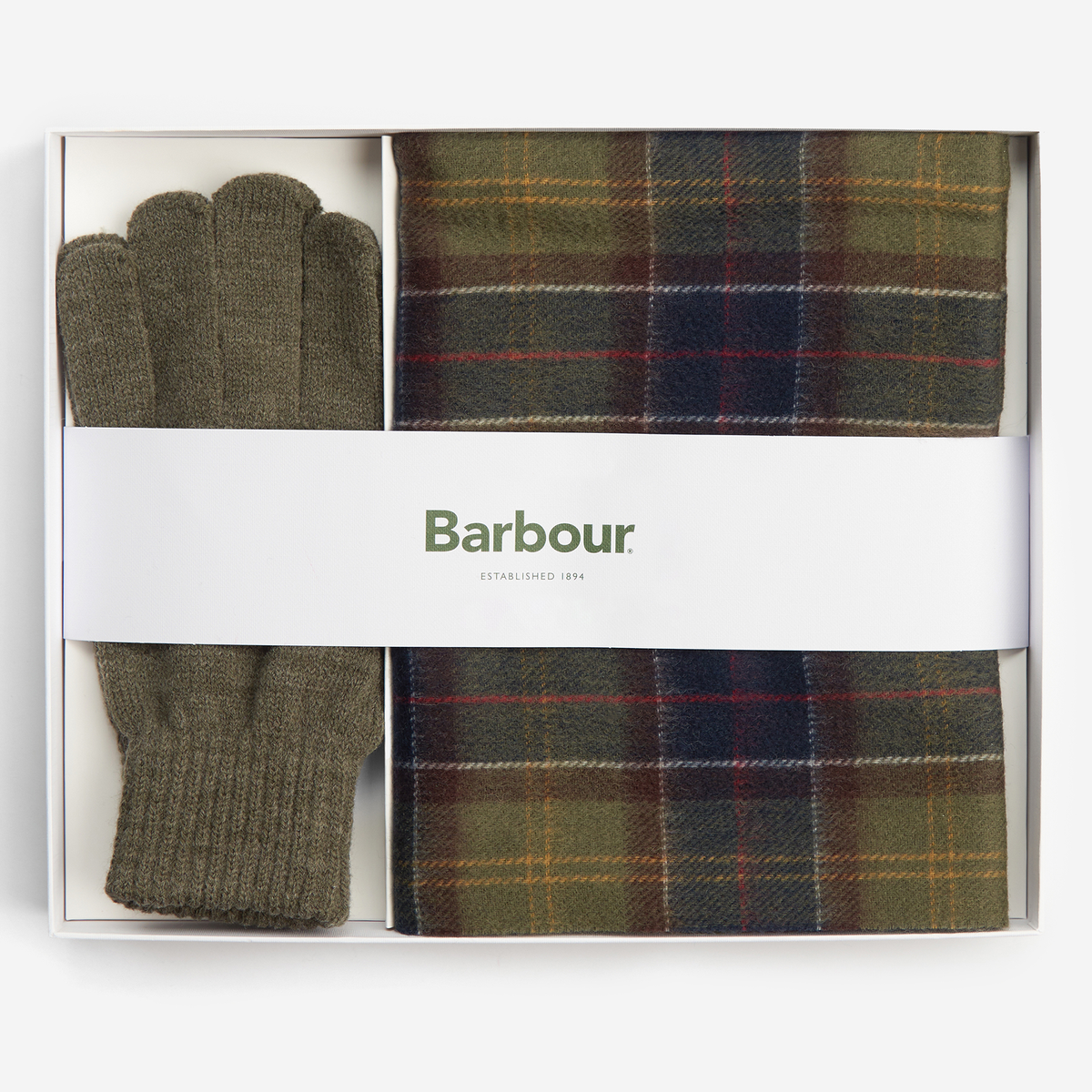 Tartan Scarf & Glove Gift Set