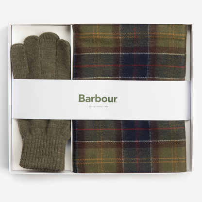 Tartan Scarf & Glove Gift Set