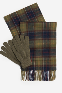Tartan Scarf & Glove Gift Set