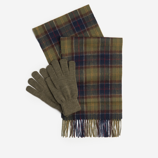 Tartan Scarf & Glove Gift Set