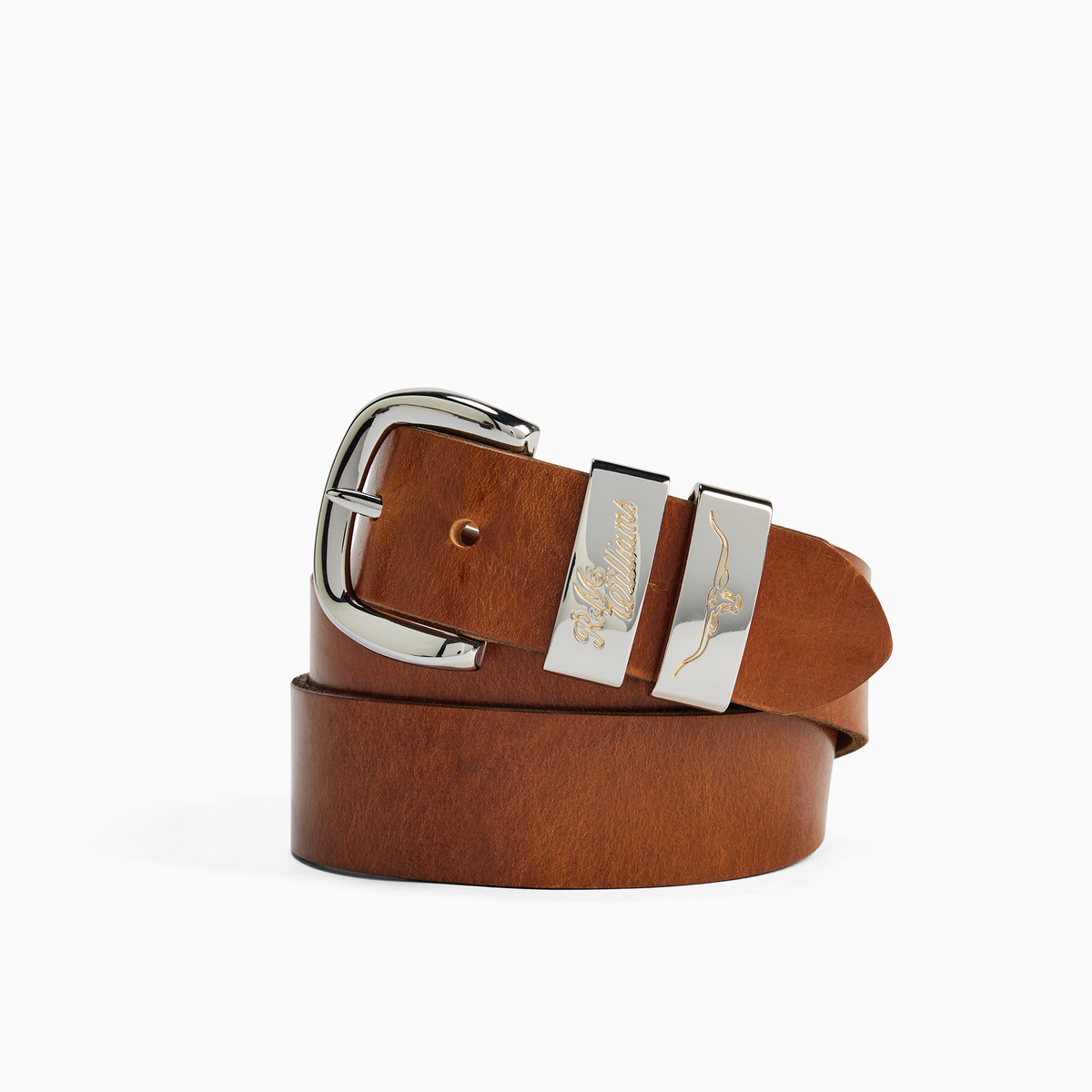 Drover Belt Nickel/Brass
