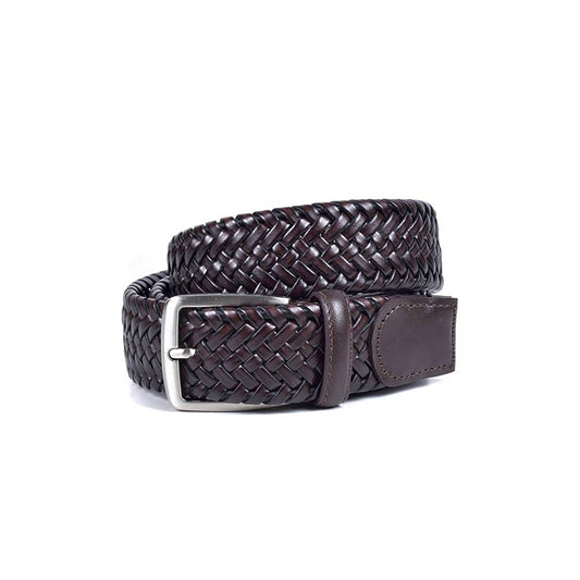Braided Leather Belt