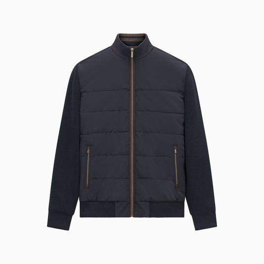 Casual Hybrid Wool Sleeve Jacket