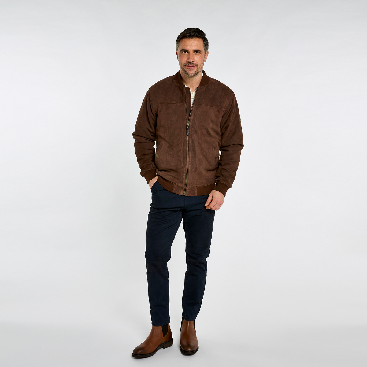 Marblehill Goat Suede Jacket
