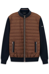 Hybrid Baffle Knit Jacket