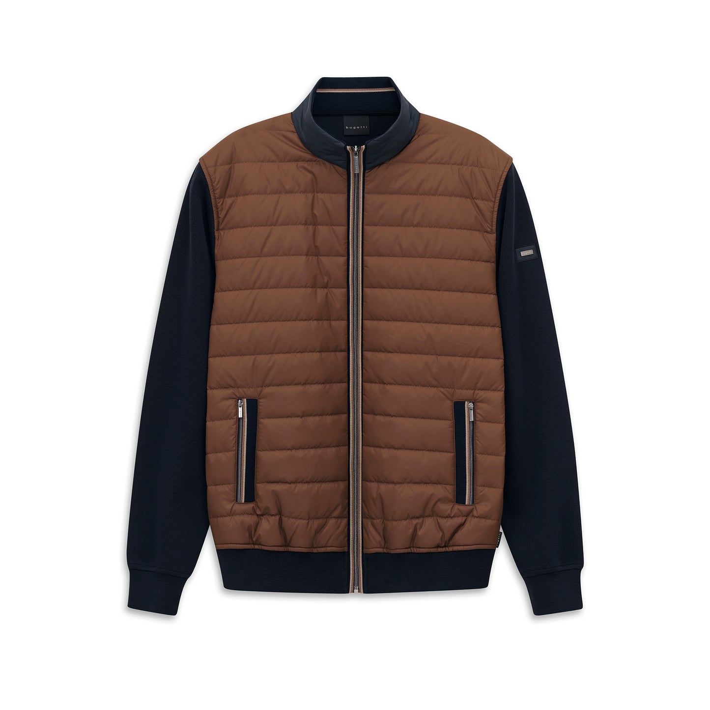 Hybrid Baffle Knit Jacket