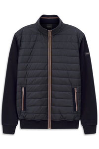 Hybrid Baffle Knit Jacket