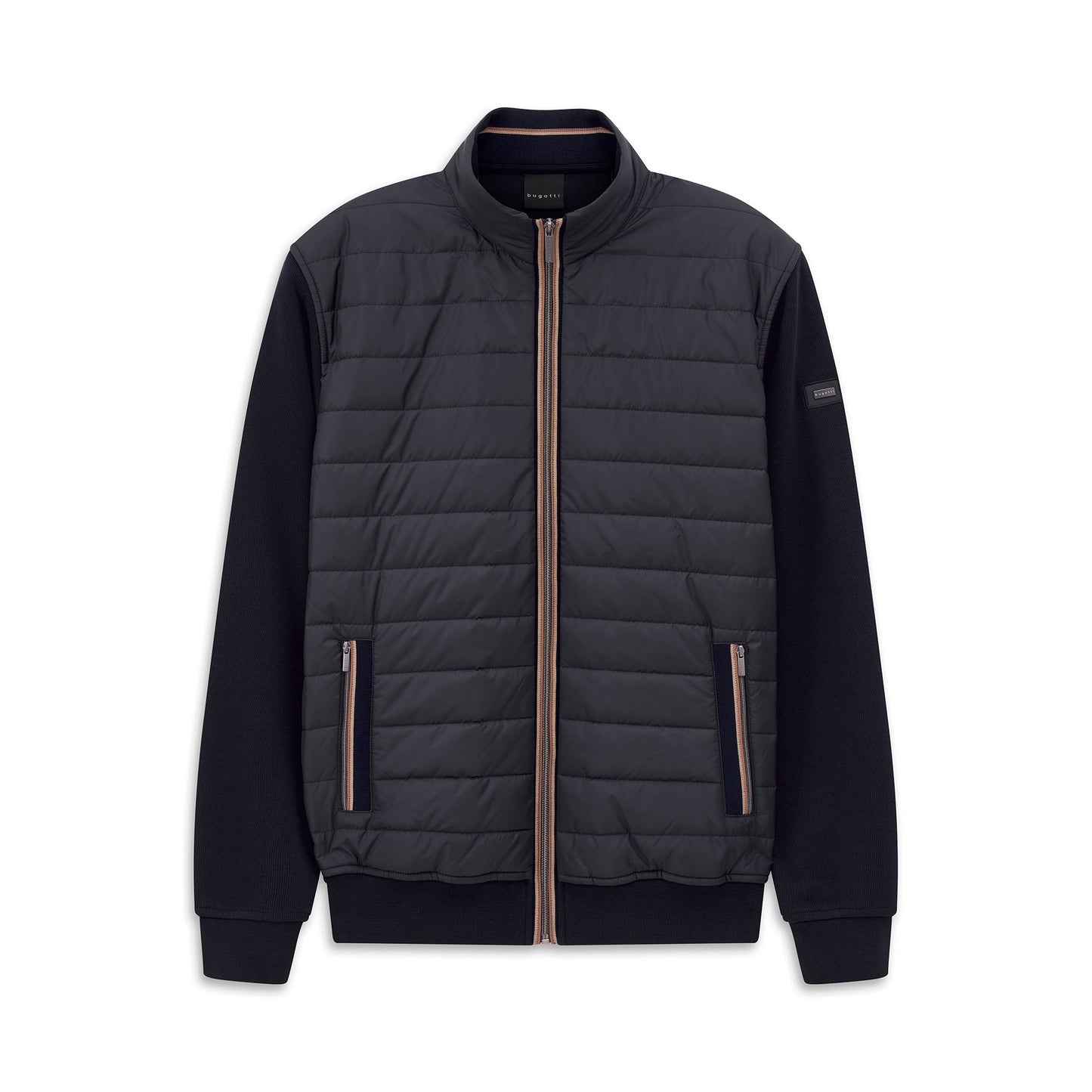 Hybrid Baffle Knit Jacket