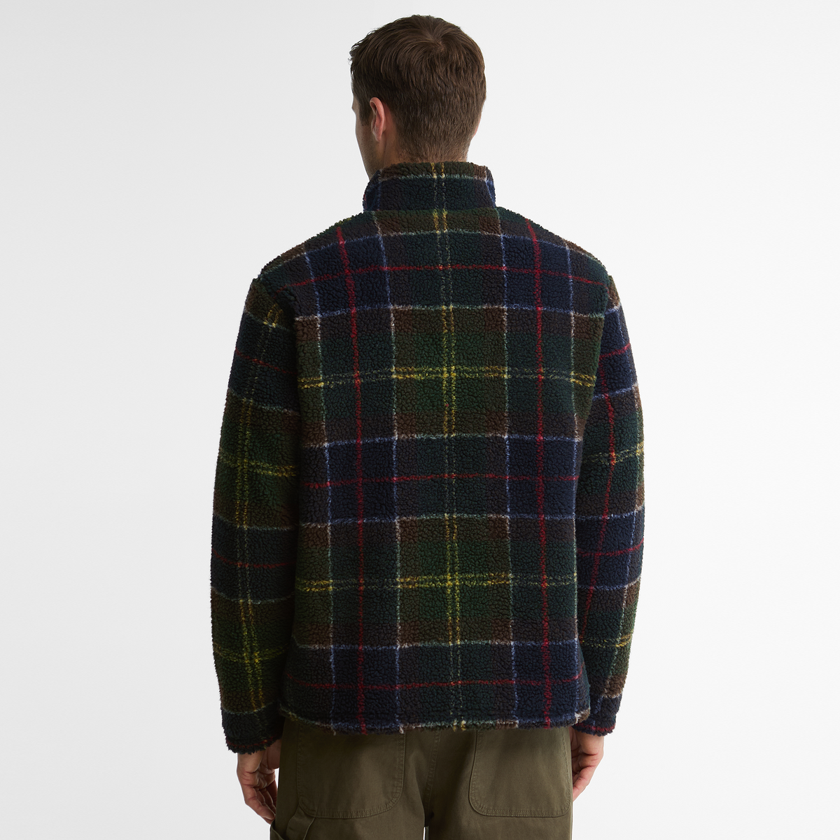Tartan Fleece Half Zip