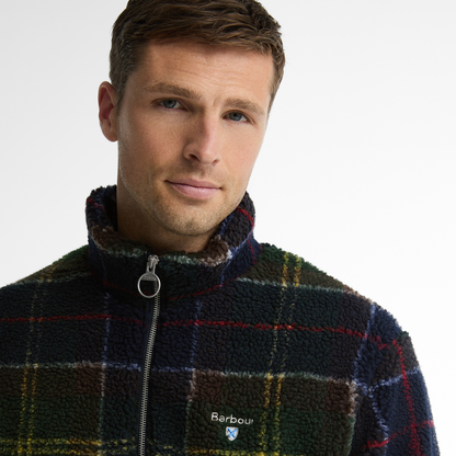 Tartan Fleece Half Zip
