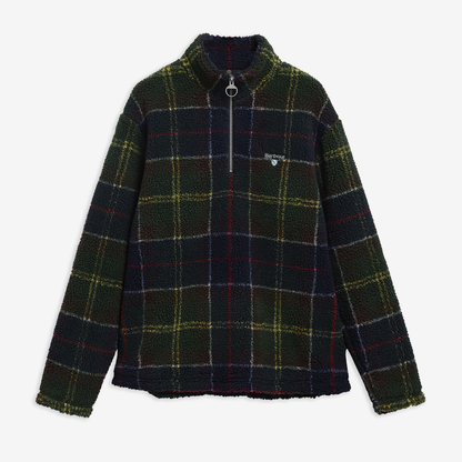Tartan Fleece Half Zip