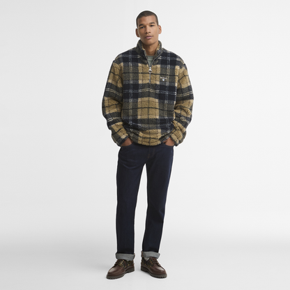 Tartan Fleece Half Zip