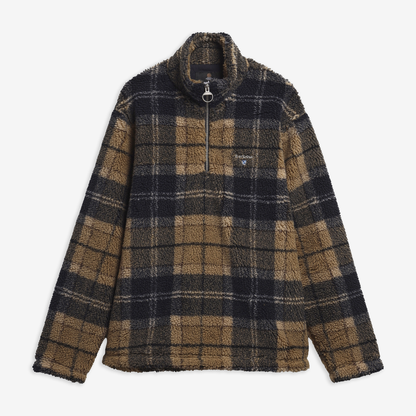 Tartan Fleece Half Zip