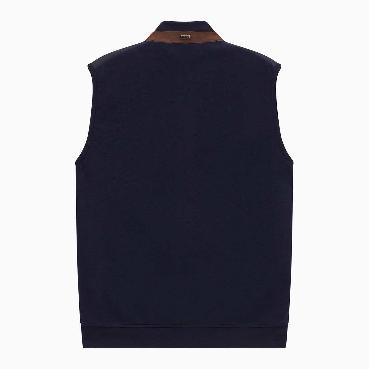 Knitted Back Baffle Gilet 