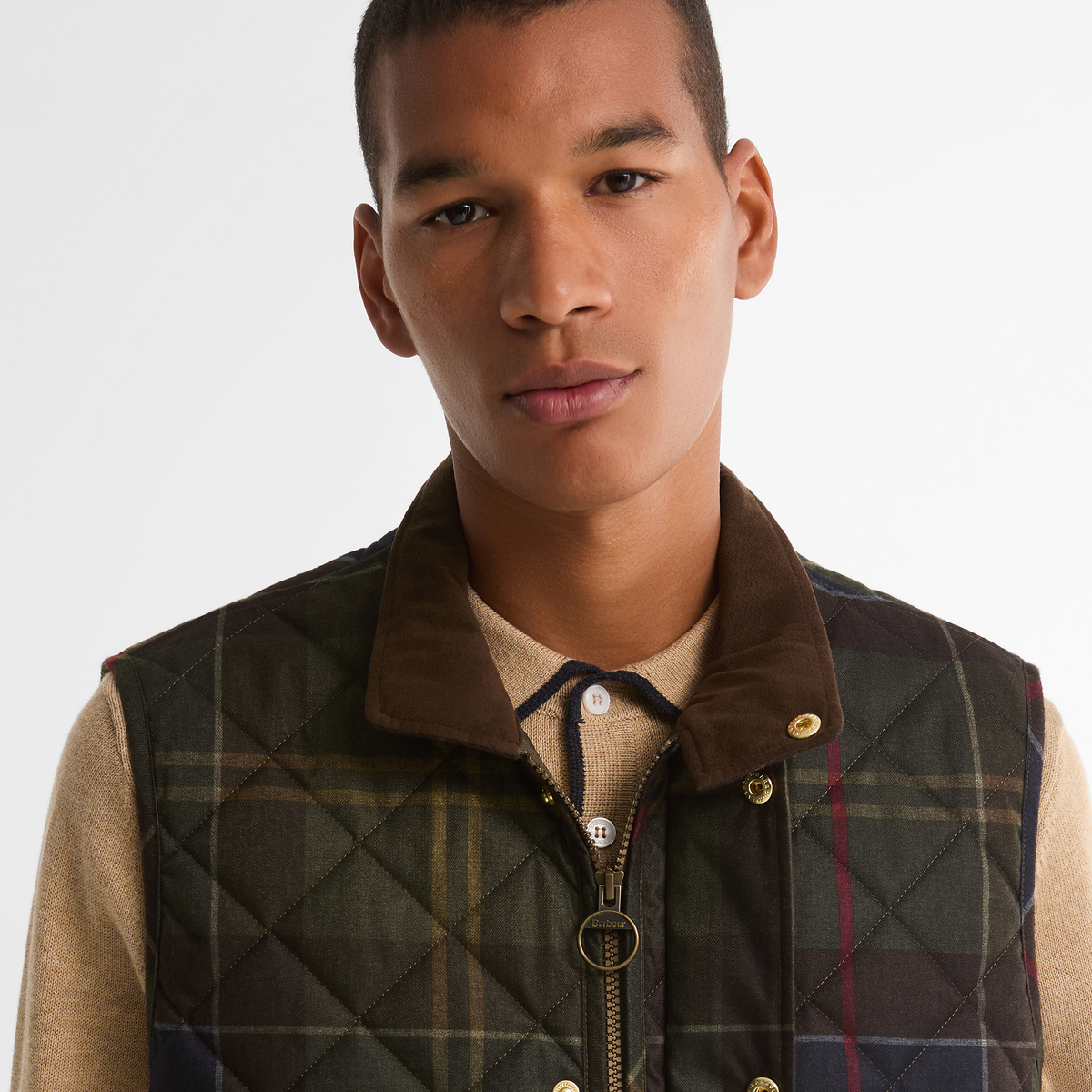Icons Tartan Lowerdale Quilted Gilet