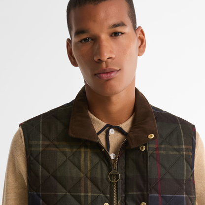 Icons Tartan Lowerdale Quilted Gilet