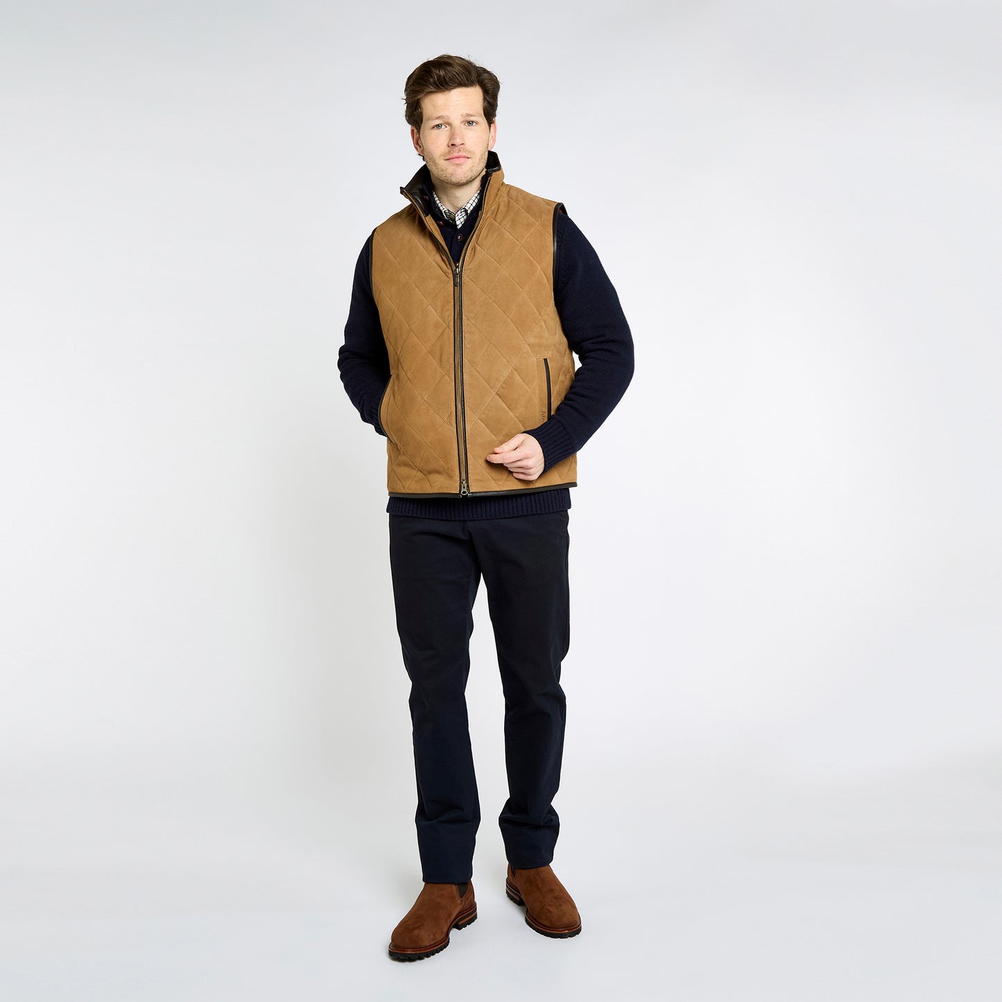 Bellamont Goat Suede Gilet