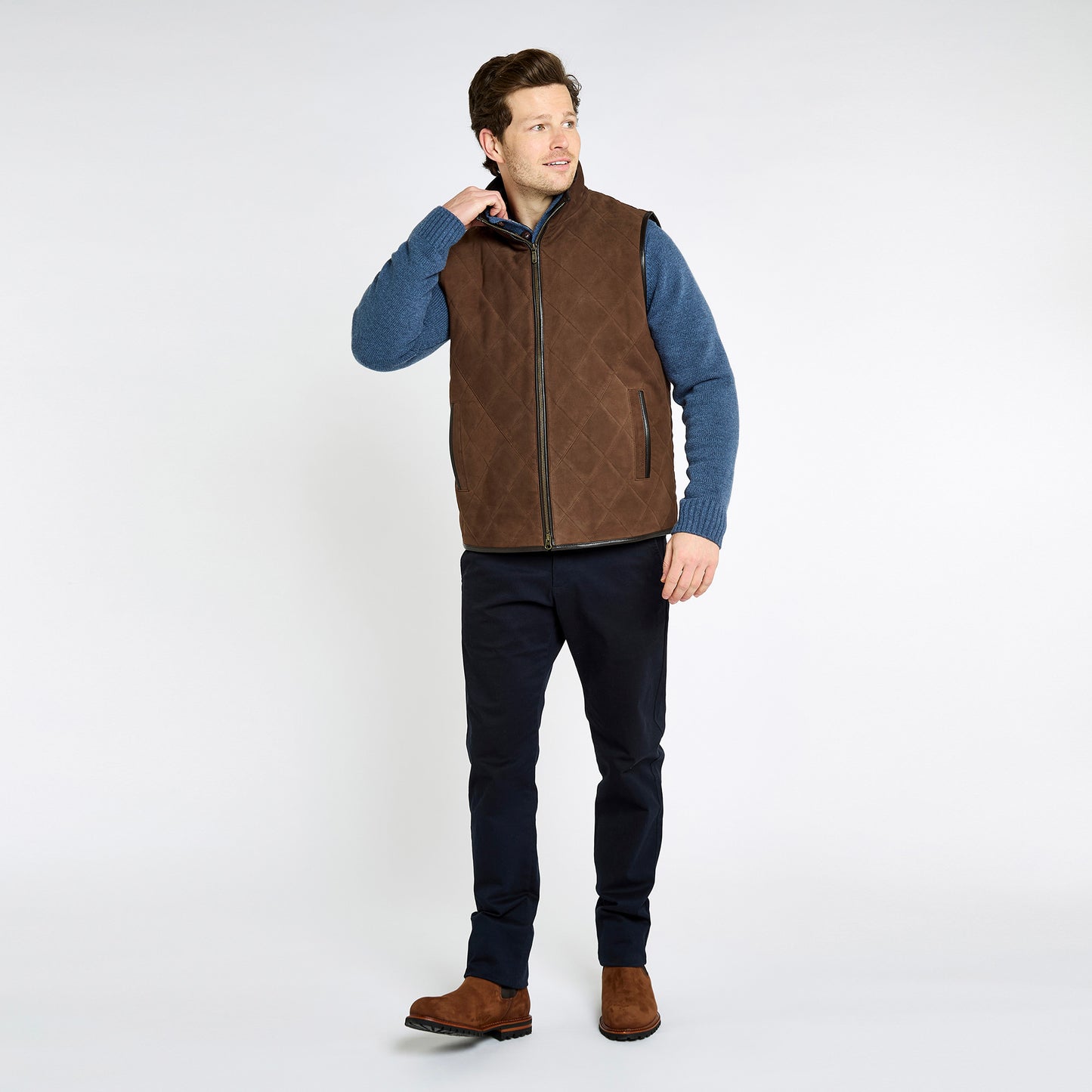 Bellamont Goat Suede Gilet