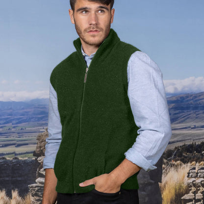 Men's Possum Merino Gilet