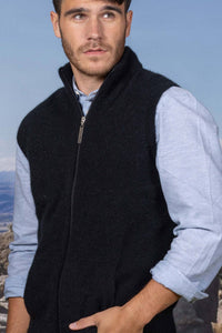 Men's Possum Merino Gilet