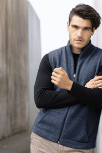 Men's Possum Merino Gilet