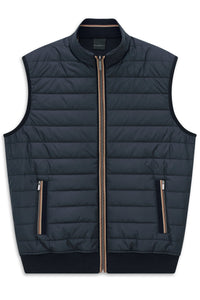 Hybrid Baffle Knit Gilet