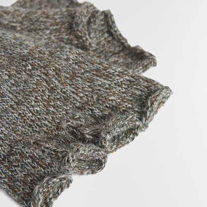 Heath Fingerless Wool Gloves