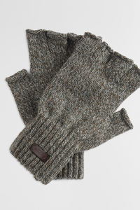 Heath Fingerless Wool Gloves