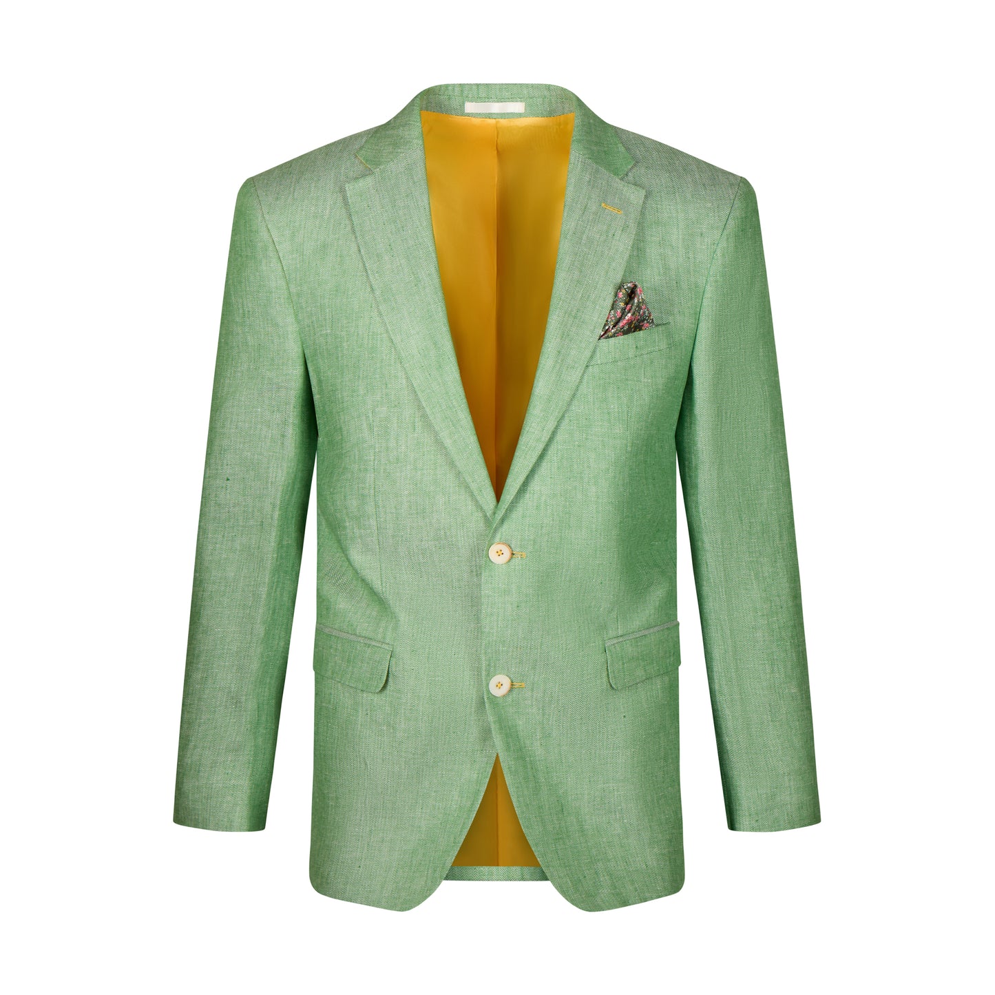 Jacky Herringbone Linen Jacket