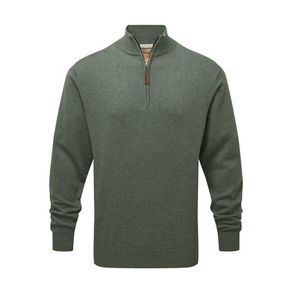 Porthmeor Pima Cotton Quarter Zip