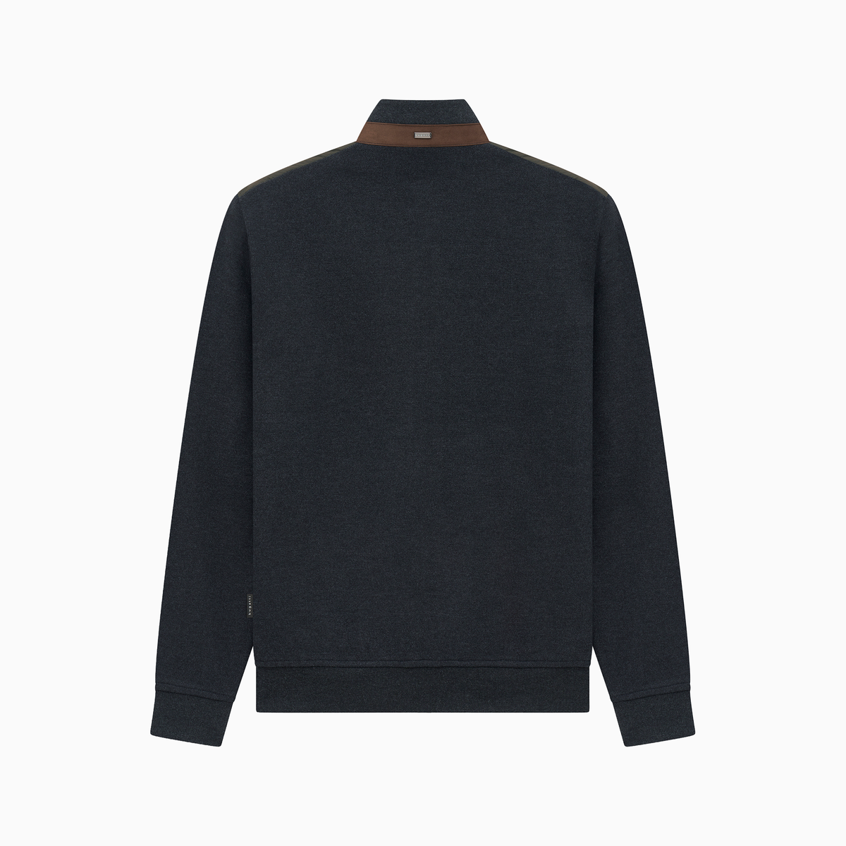 Knitted Back Baffle Jacket