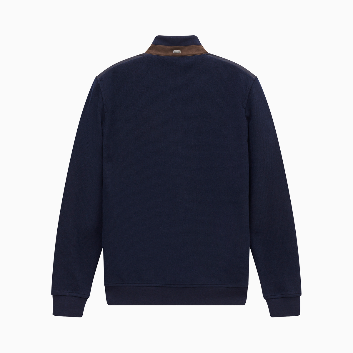 Knitted Back Baffle Jacket