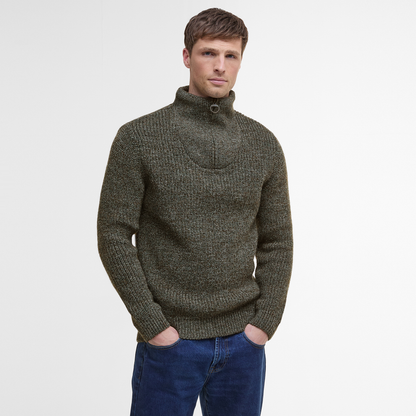 New Tyne Half Zip Knitted Jumper