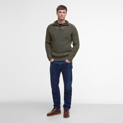 New Tyne Half Zip Knitted Jumper