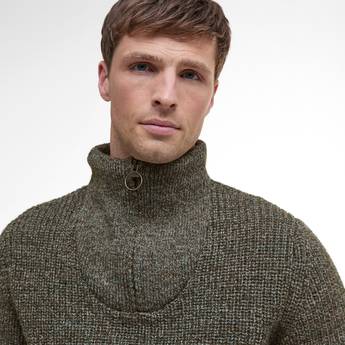 New Tyne Half Zip Knitted Jumper