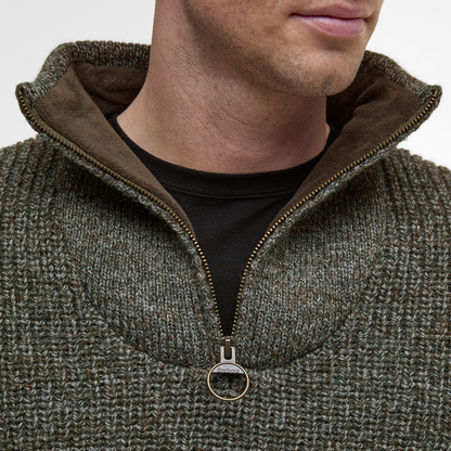 New Tyne Half Zip Knitted Jumper