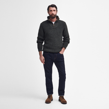 New Tyne Half Zip Knitted Jumper
