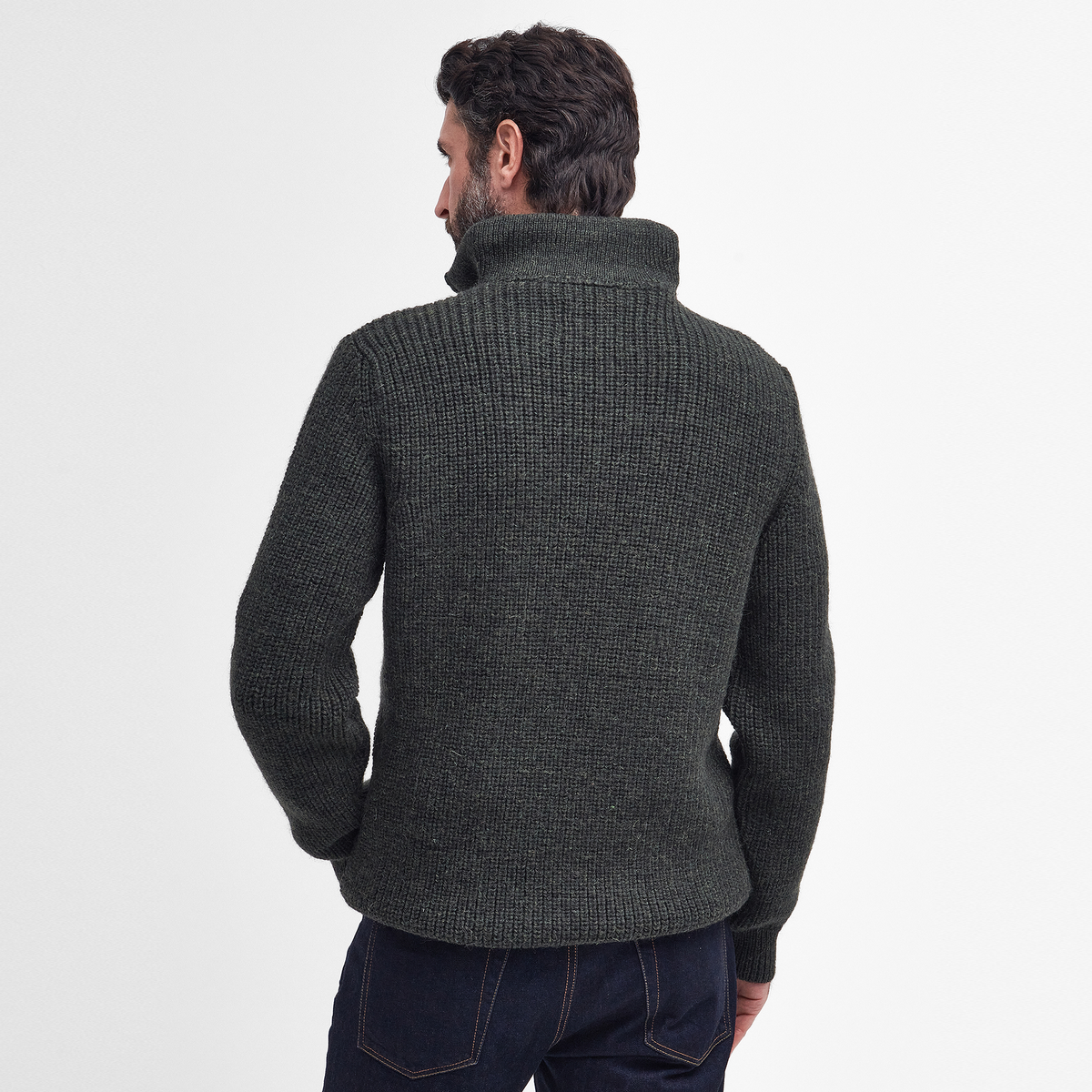 New Tyne Half Zip Knitted Jumper