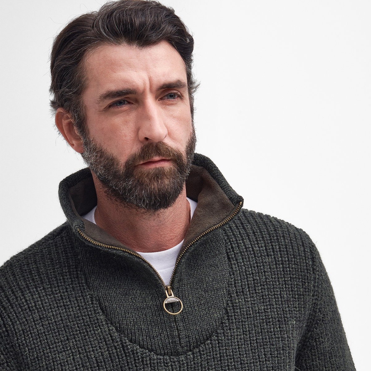 New Tyne Half Zip Knitted Jumper