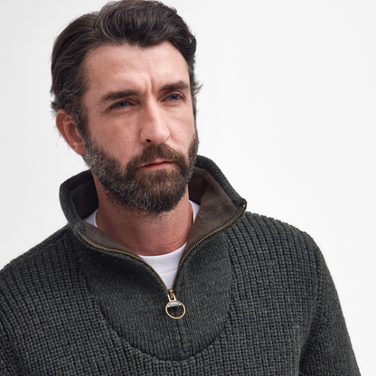 New Tyne Half Zip Knitted Jumper
