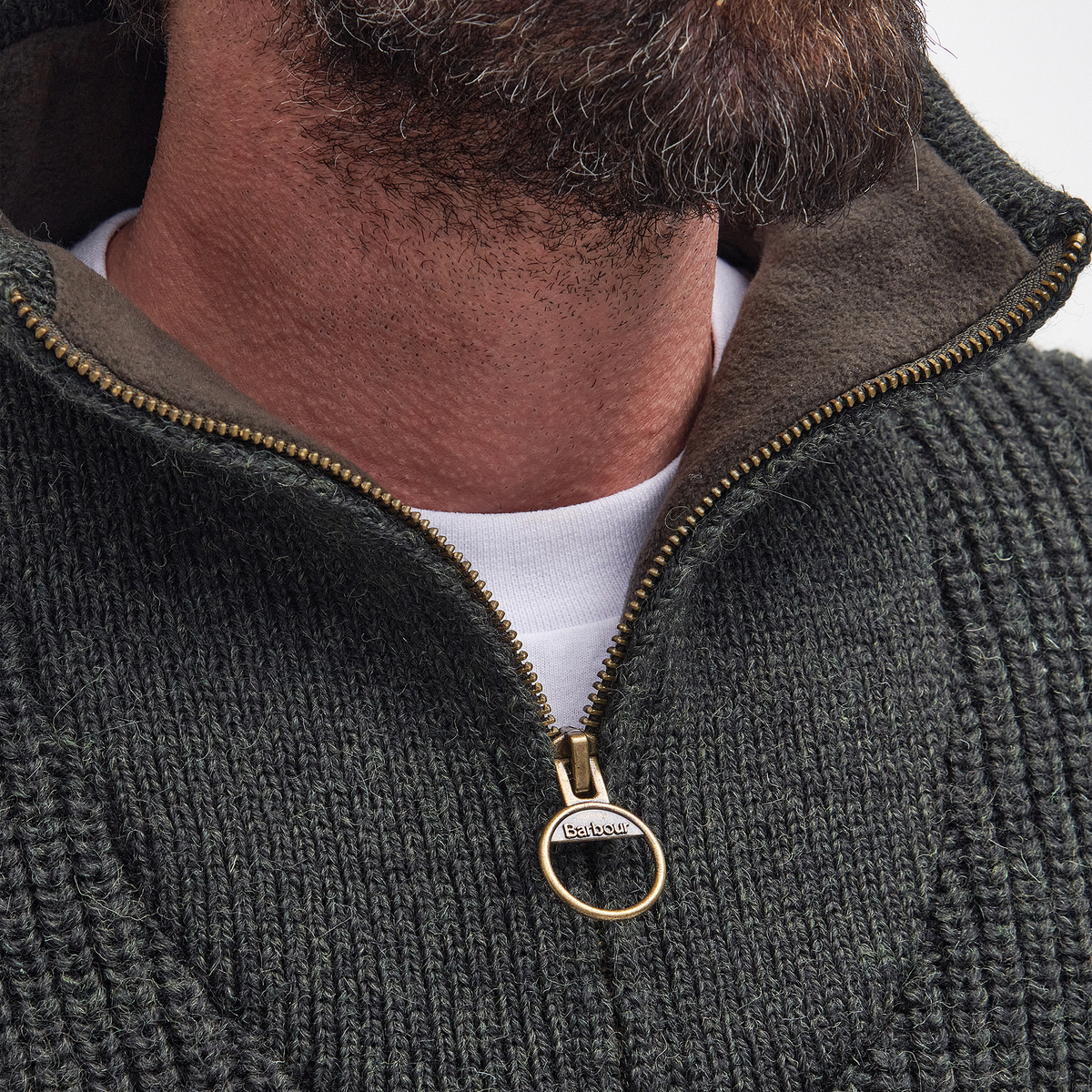 New Tyne Half Zip Knitted Jumper