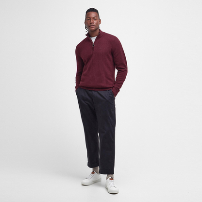 Essential Tisbury Half Zip Knitted Jumper