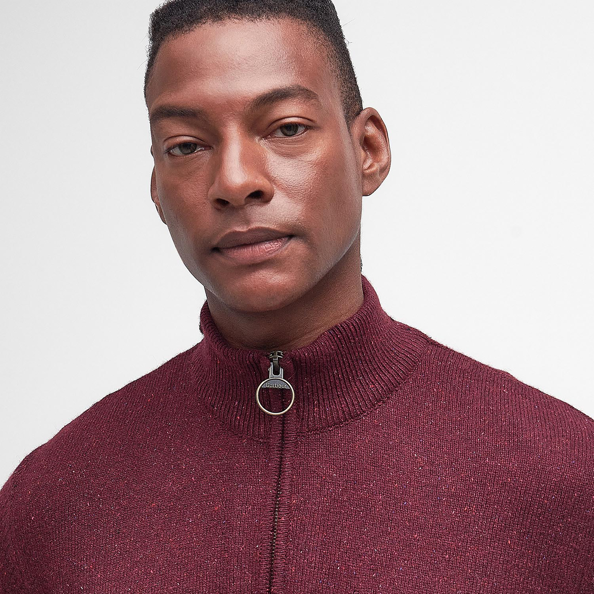 Essential Tisbury Half Zip Knitted Jumper