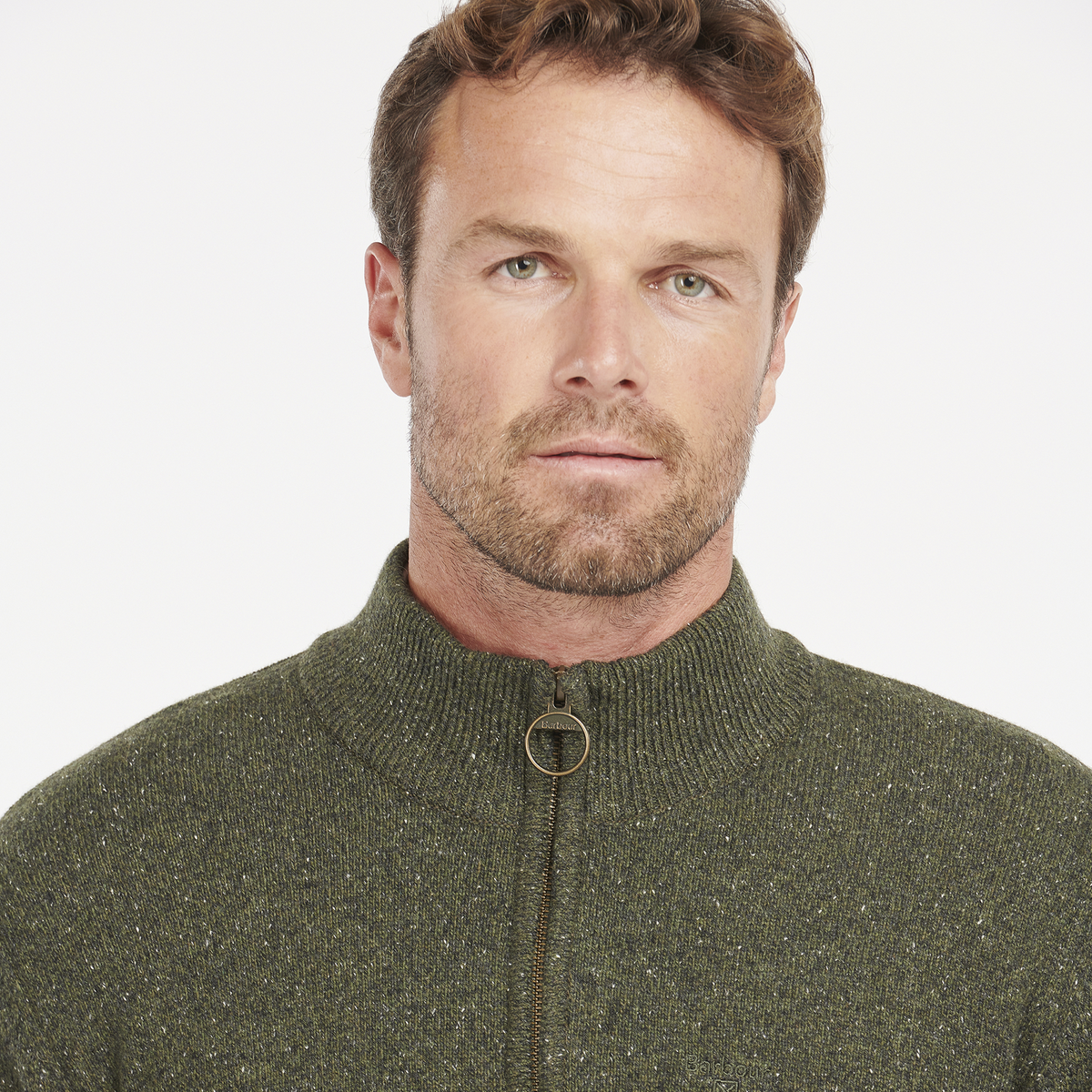 Essential Tisbury Half Zip Knitted Jumper