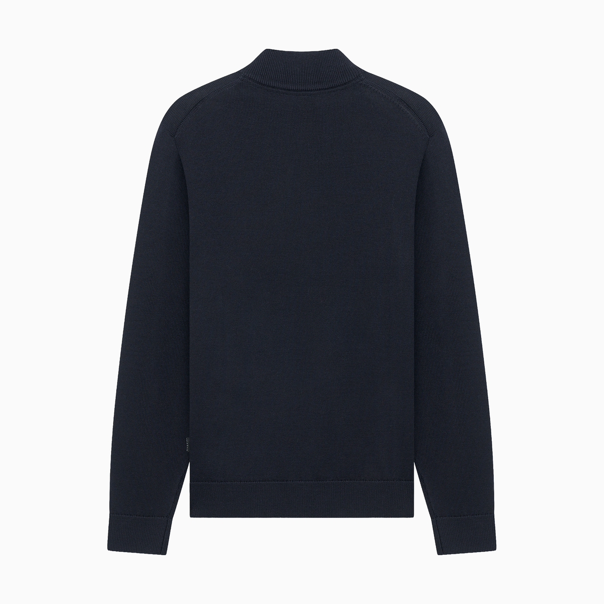 Knitted Wool Zip Cardigan