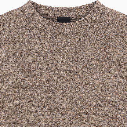 Fleck Crew Neck Knit