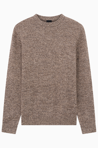Fleck Crew Neck Knit